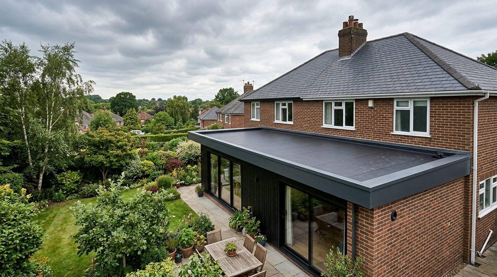 EPDM Rubber Roofing — example of our work in the Midlands (3)