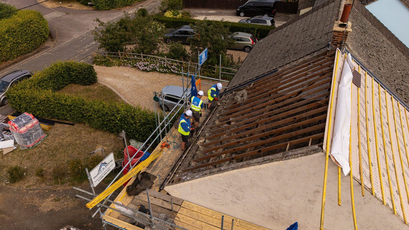 Re-Roofing — example of our work in the Midlands (2)